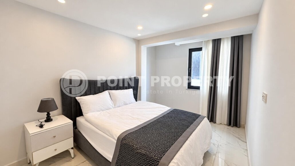 Апартаменты 1+1, 45 м², центр Алании, рядом с пляжем Клеопатры, разрешение на краткосрочную аренду-id-11048-фото-4