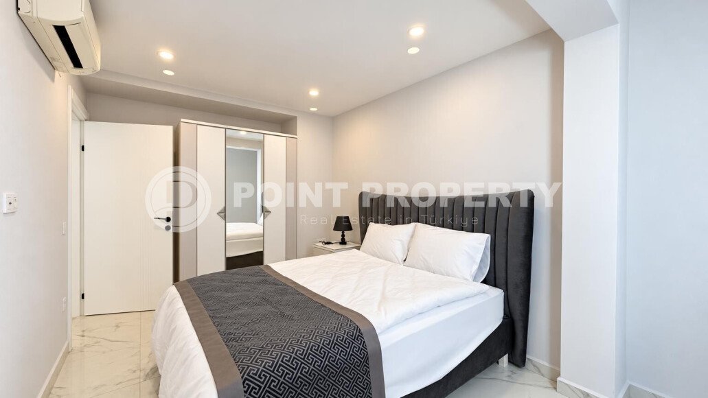 Апартаменты 1+1, 45 м², центр Алании, рядом с пляжем Клеопатры, разрешение на краткосрочную аренду-id-11048-фото-5