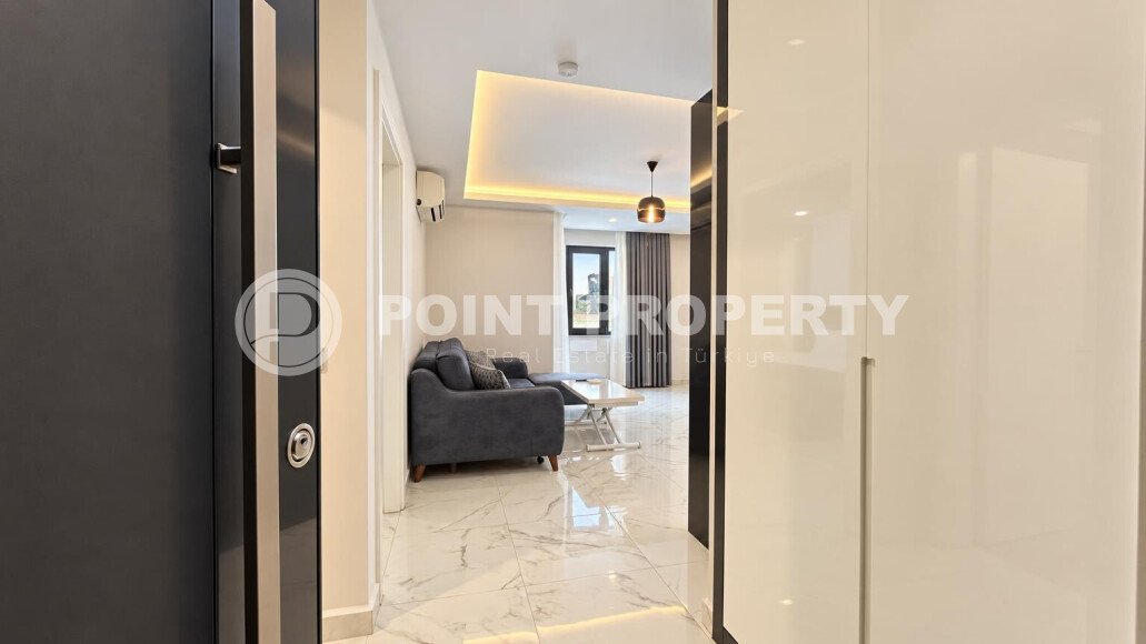 Апартаменты 1+1, 45 м², центр Алании, рядом с пляжем Клеопатры, разрешение на краткосрочную аренду-id-11048-фото-8