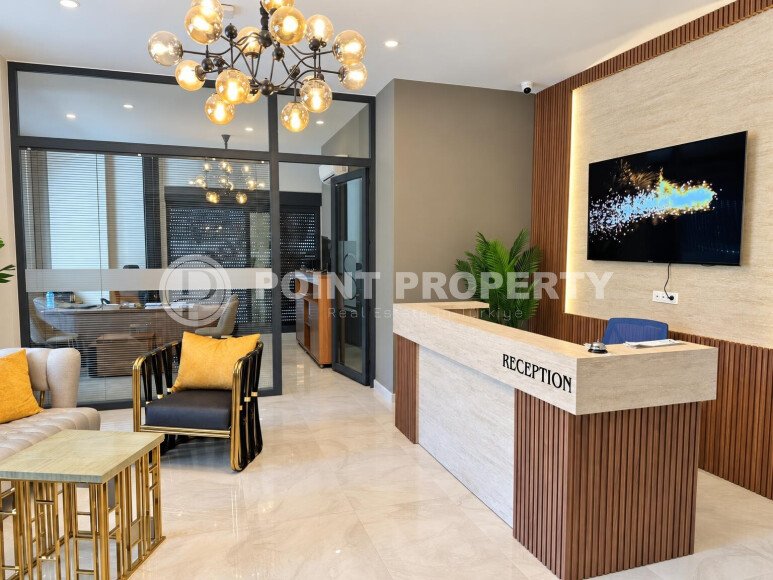 Апартаменты 1+1, 45 м², центр Алании, рядом с пляжем Клеопатры, разрешение на краткосрочную аренду-id-11048-фото-13