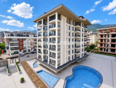 Квартира 1+1 площадью 63 м² в центре Алании, 600 м до моря — можно включить в пакет недвижимости для подачи на гражданство-id-11049-фото-1