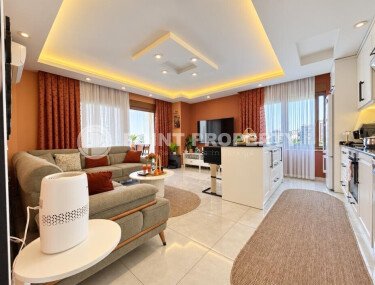 Квартира 2+1 площадью 110 м² с гардеробной в районе Кестель, Алания — 400 м до моря-id-11058-фото-3