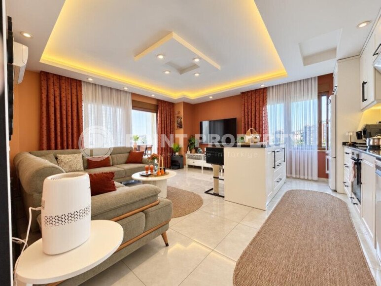 Квартира 2+1 площадью 110 м² с гардеробной в районе Кестель, Алания — 400 м до моря-id-11058-фото-3