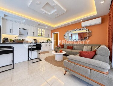 Квартира 2+1 площадью 110 м² с гардеробной в районе Кестель, Алания — 400 м до моря-id-11058-фото-2