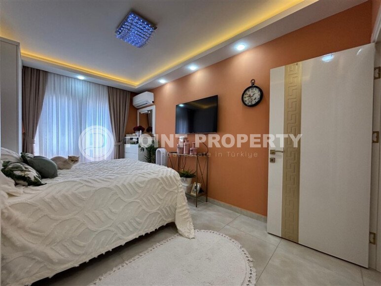 Квартира 2+1 площадью 110 м² с гардеробной в районе Кестель, Алания — 400 м до моря-id-11058-фото-7