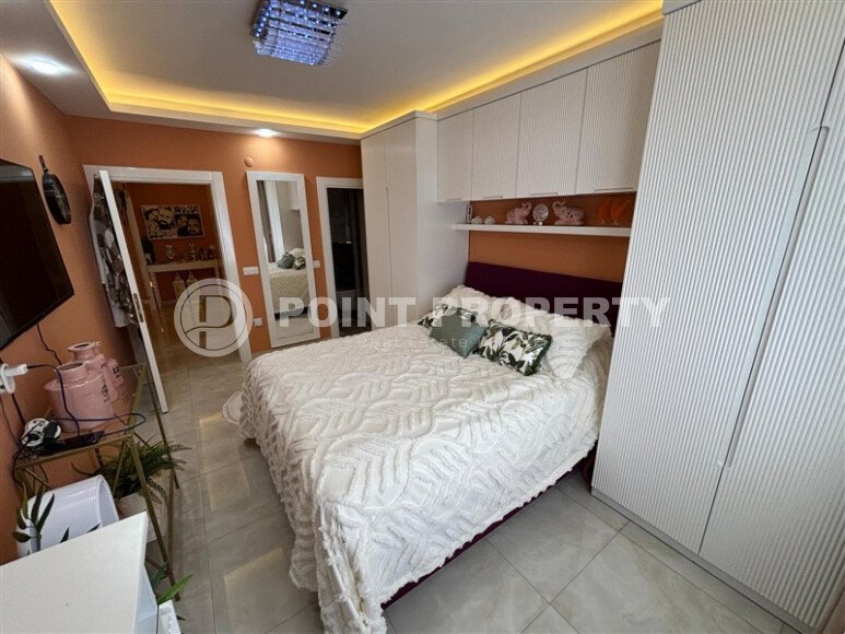 Квартира 2+1 площадью 110 м² с гардеробной в районе Кестель, Алания — 400 м до моря-id-11058-фото-8