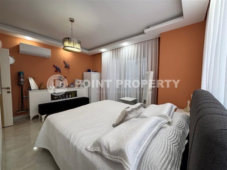 Квартира 2+1 площадью 110 м² с гардеробной в районе Кестель, Алания — 400 м до моря-id-11058-фото-11