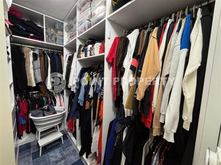 Квартира 2+1 площадью 110 м² с гардеробной в районе Кестель, Алания — 400 м до моря-id-11058-фото-12