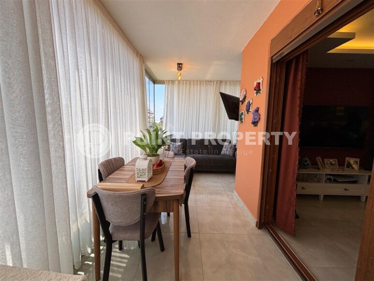Квартира 2+1 площадью 110 м² с гардеробной в районе Кестель, Алания — 400 м до моря-id-11058-фото-17