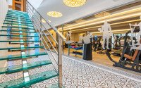 Апартаменты 2+1 площадью 120 м² в центре Алании: рядом пляж Клеопатры, 350 м до моря, возможность оформления ВНЖ-id-11061-фото-15