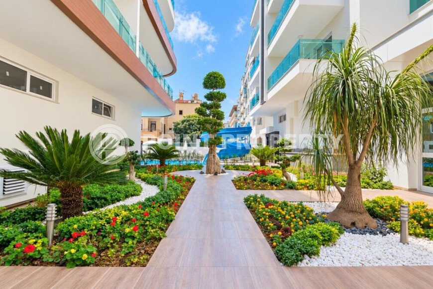 Апартаменты 2+1 площадью 120 м² в центре Алании: рядом пляж Клеопатры, 350 м до моря, возможность оформления ВНЖ-id-11061-фото-17