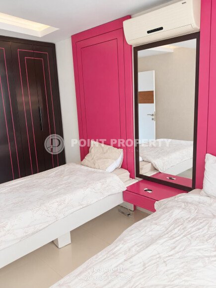 Апартаменты 2+1 площадью 120 м² в центре Алании: рядом пляж Клеопатры, 350 м до моря, возможность оформления ВНЖ-id-11061-фото-9