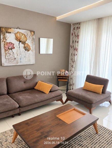 Апартаменты 2+1 площадью 120 м² в центре Алании: рядом пляж Клеопатры, 350 м до моря, возможность оформления ВНЖ-id-11061-фото-5