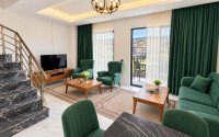 Апартаменты-дуплекс 2+1, 95 м² в районе Каргыджак — вид на море, 100 м до моря-id-11062-фото-2
