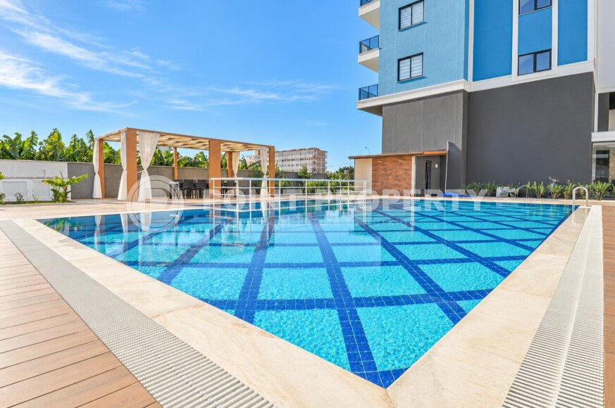 Апартаменты-дуплекс 2+1, 95 м² в районе Каргыджак — вид на море, 100 м до моря-id-11062-фото-8