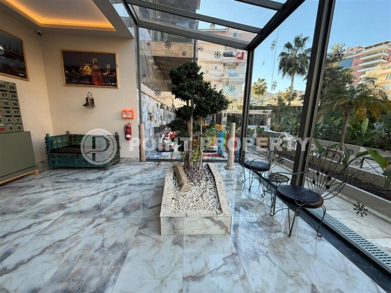 Apartments with layouts 1+1, 2+1, in a residential complex under construction, in the area of Alanya - lower Oba-id-5491-photo-35