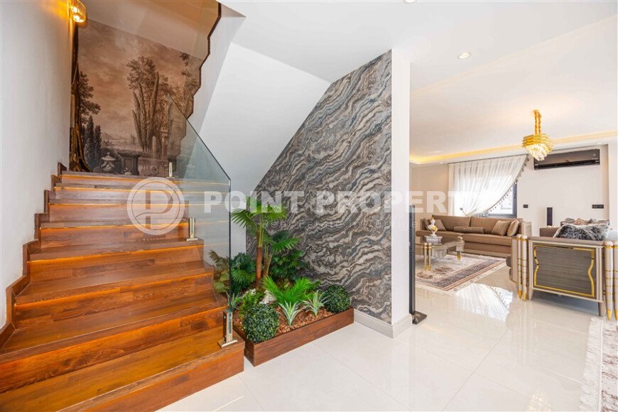 Трехуровневая вилла 6+2, 300 м² в районе Оба — участок 800 м², ВНЖ и гражданство-id-11078-фото-13