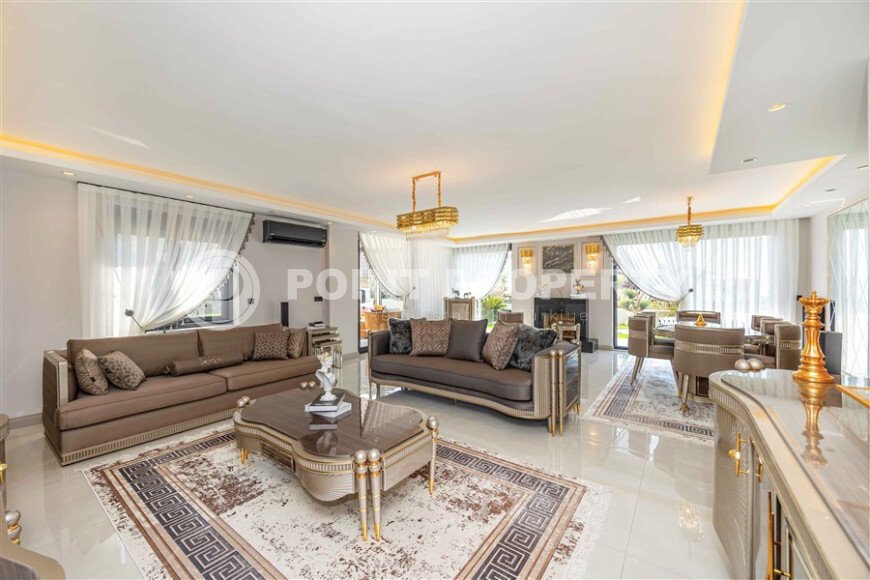Трехуровневая вилла 6+2, 300 м² в районе Оба — участок 800 м², ВНЖ и гражданство-id-11078-фото-2