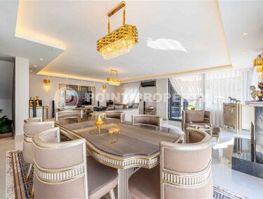 Трехуровневая вилла 6+2, 300 м² в районе Оба — участок 800 м², ВНЖ и гражданство-id-11078-фото-4