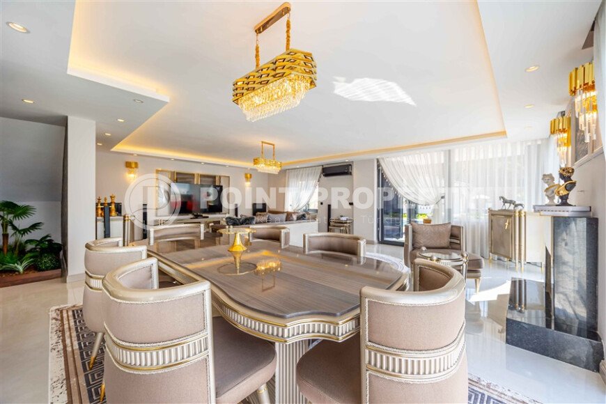 Трехуровневая вилла 6+2, 300 м² в районе Оба — участок 800 м², ВНЖ и гражданство-id-11078-фото-4