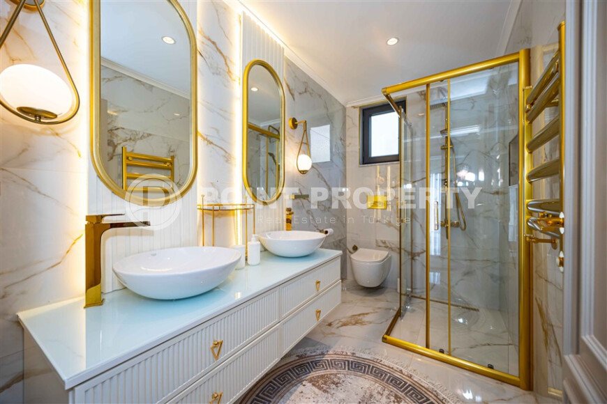 Трехуровневая вилла 6+2, 300 м² в районе Оба — участок 800 м², ВНЖ и гражданство-id-11078-фото-18