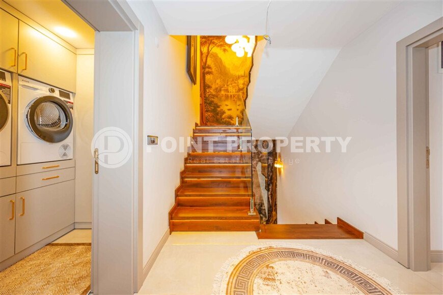 Трехуровневая вилла 6+2, 300 м² в районе Оба — участок 800 м², ВНЖ и гражданство-id-11078-фото-16