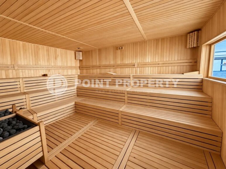 Садовый дуплекс 2+1 площадью 100 м² в районе Авсаллар, 1000 м до моря-id-11082-фото-22