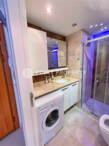 Квартира 1+1, 52 м² в районе Гюллерпынары, центр Алании — подходит для ВНЖ, 200 м до моря-id-11083-фото-7