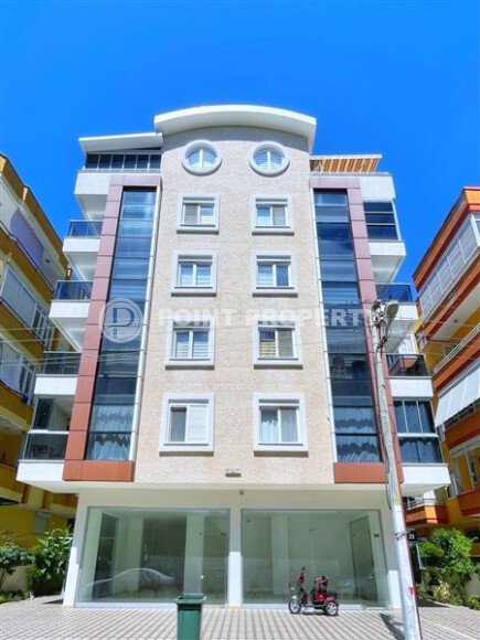 Квартира 1+1, 52 м² в районе Гюллерпынары, центр Алании — подходит для ВНЖ, 200 м до моря-id-11083-фото-1