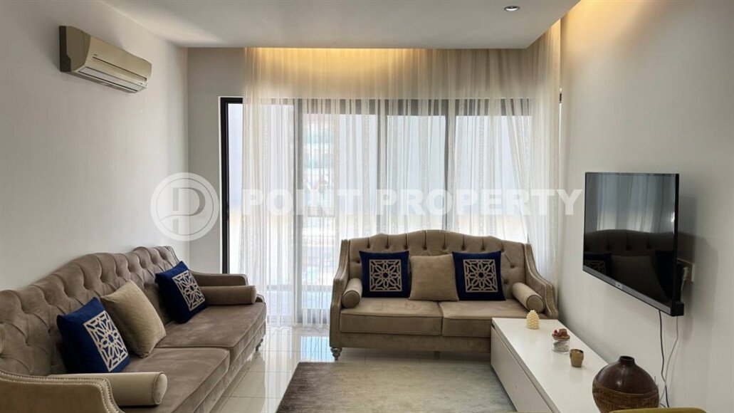 Квартира 1+1 площадью 58 м² в Нижней Обе, Обагель — 150 м до моря-id-11085-фото-3