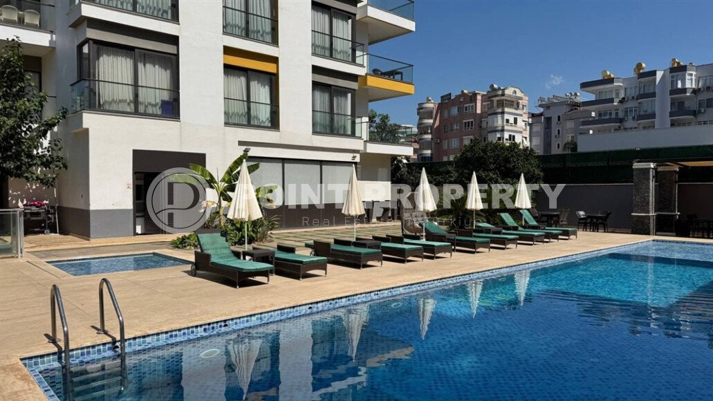 Квартира 1+1 площадью 58 м² в Нижней Обе, Обагель — 150 м до моря-id-11085-фото-1