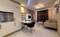 Апартаменты 1+1 площадью 48 м² в центре Алании рядом с пляжем Клеопатры — 700 м до моря, ВНЖ-id-11086-фото-4
