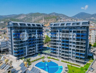 Апартаменты 1+1, 60 м² в районе Сарай в Алании — 600 м до моря, рядом с пляжем Клеопатры-id-11095-фото-2