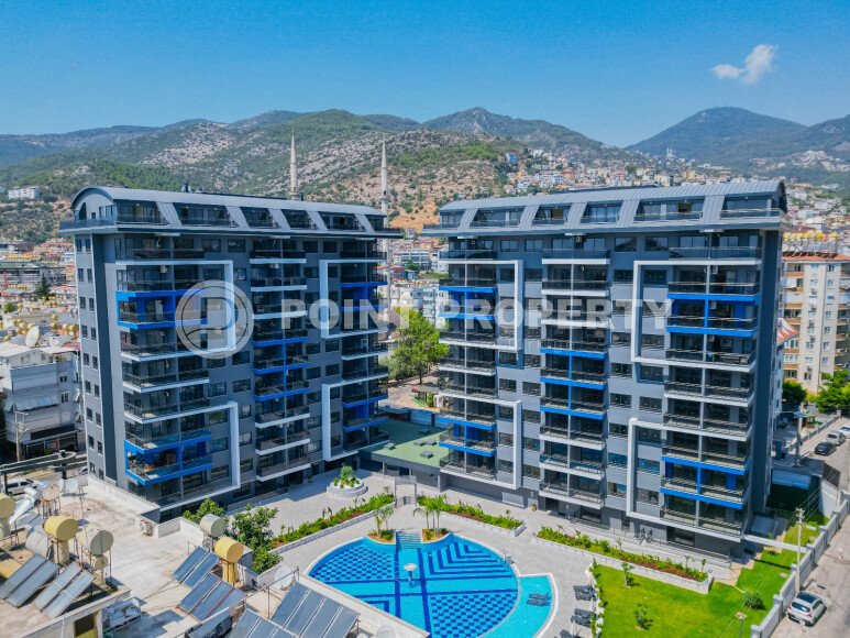 Апартаменты 1+1, 60 м² в районе Сарай в Алании — 600 м до моря, рядом с пляжем Клеопатры-id-11095-фото-1