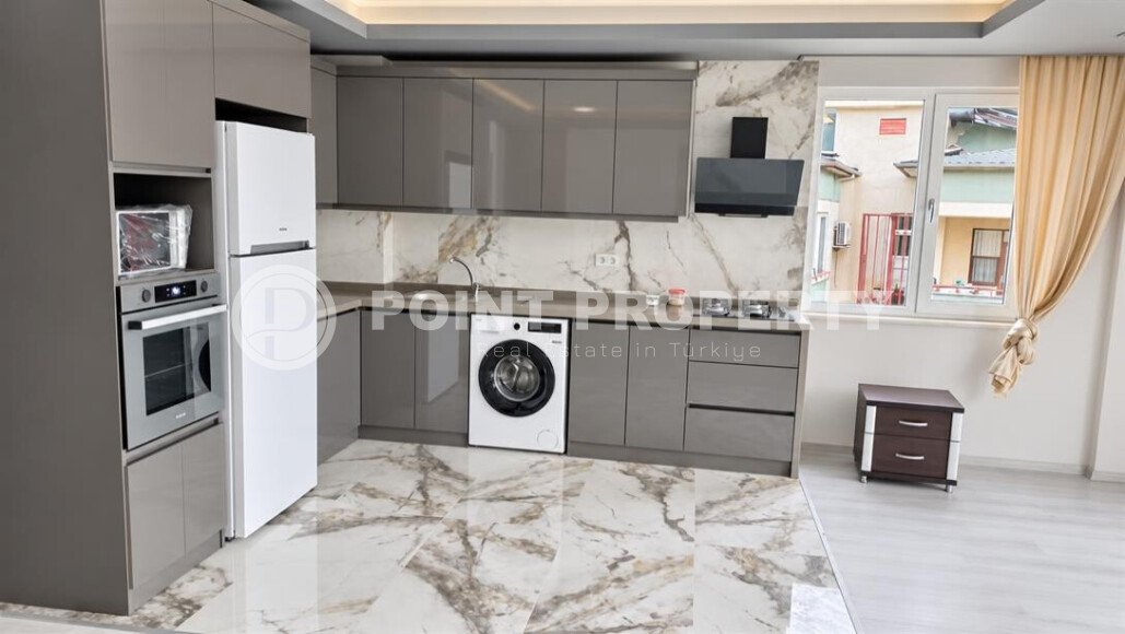 Квартира 2+1, 90 м² в центре Алании — подходит для ВНЖ, 700 м до моря-id-11105-фото-3
